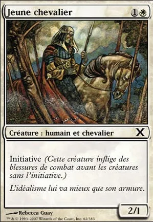 Jeune chevalier