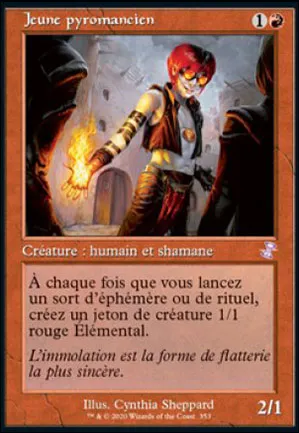 Jeune pyromancien