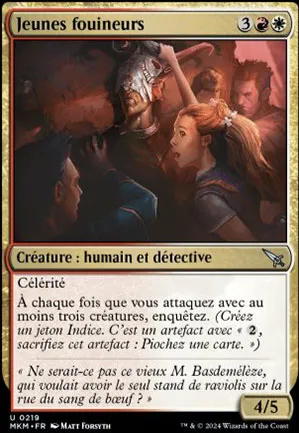 Jeunes fouineurs