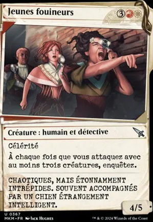 Jeunes fouineurs