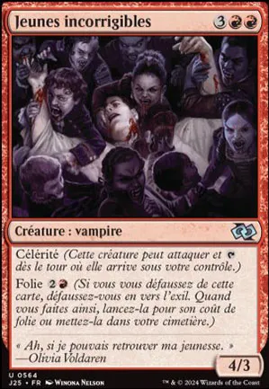 Jeunes incorrigibles