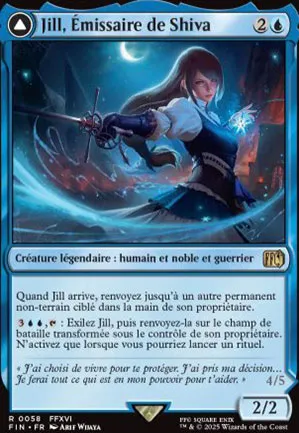 Jill, Émissaire de Shiva // Shiva, Primordiale de la glace