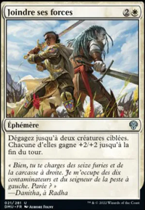 Joindre ses forces