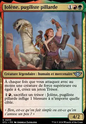 Jolène, pugiliste pillarde
