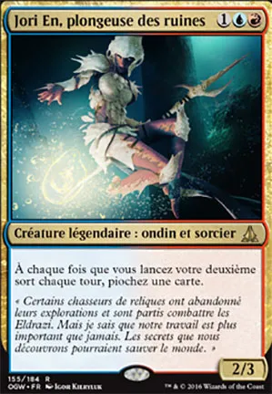Jori En, plongeuse des ruines