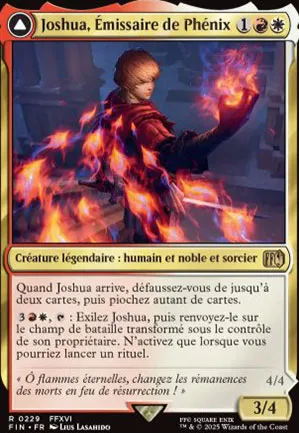 Joshua, Émissaire de Phénix // Phénix, Primordial du feu