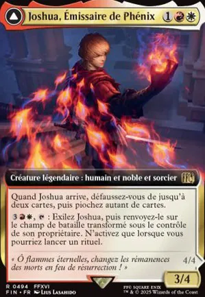 Joshua, Émissaire de Phénix // Phénix, Primordial du feu