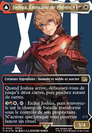 Joshua, Émissaire de Phénix // Phénix, Primordial du feu
