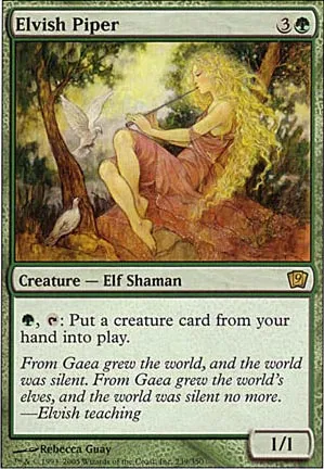 Joueuse de flûte elfe