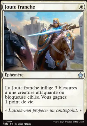 Joute franche