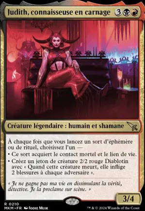 Judith, connaisseuse en carnage