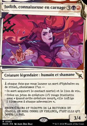 Judith, connaisseuse en carnage