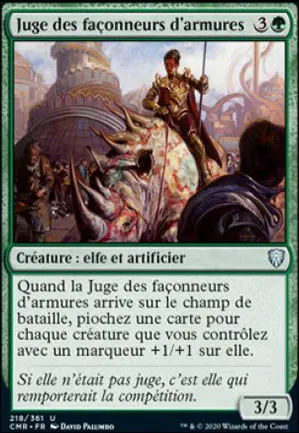 Juge des façonneurs d'armures