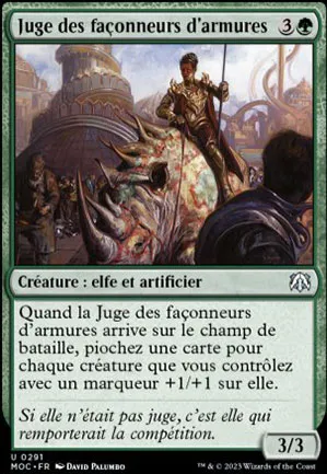 Juge des façonneurs d'armures