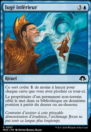 Jugé inférieur