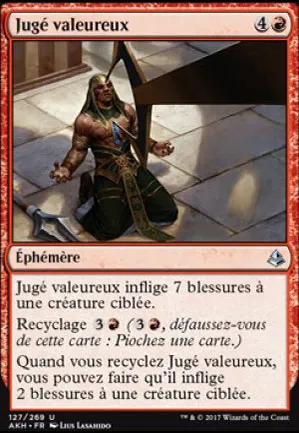Jugé valeureux