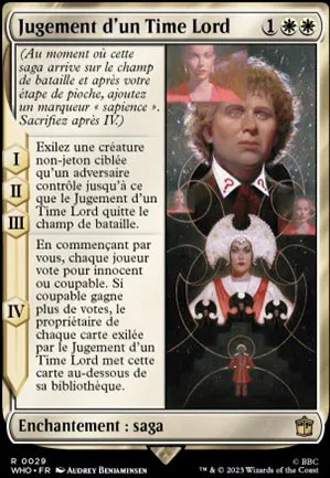 Jugement d'un Time Lord