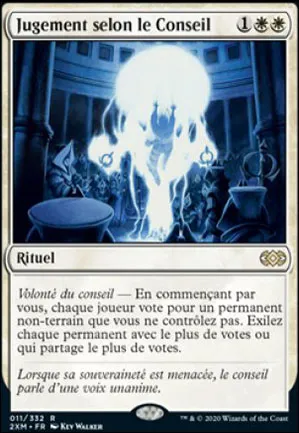 Jugement selon le conseil
