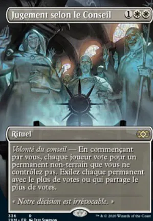 Jugement selon le conseil