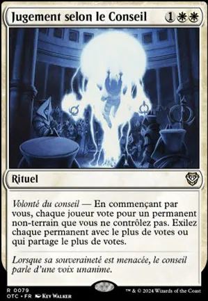 Jugement selon le conseil