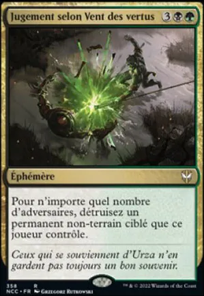 Jugement selon Vent des vertus