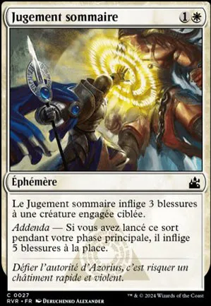Jugement sommaire