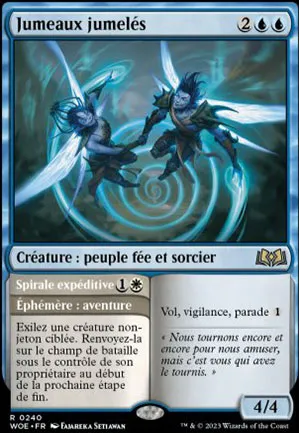 Jumeaux jumelés // Spirale expéditive
