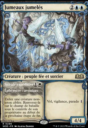 Jumeaux jumelés // Spirale expéditive