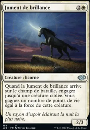 Jument de brillance