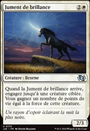 Jument de brillance