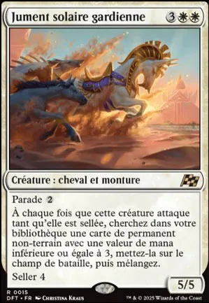 Jument solaire gardienne
