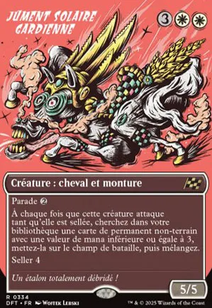 Jument solaire gardienne