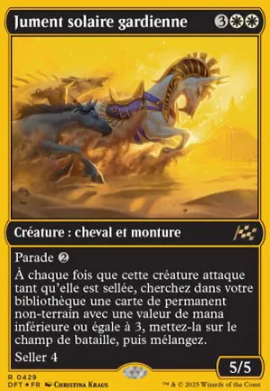 Jument solaire gardienne