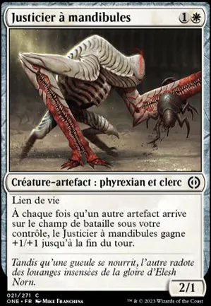 Justicier à mandibules