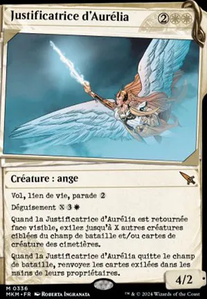 Justificatrice d'Aurélia