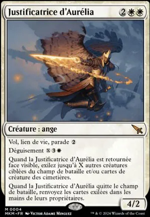 Justificatrice d'Aurélia