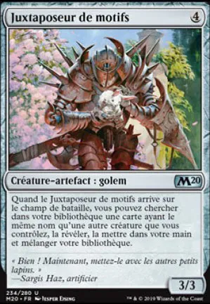 Juxtaposeur de motifs