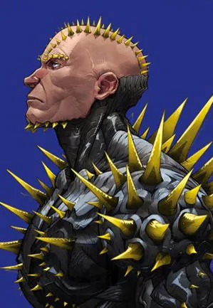 K'rrik, fils de Yaugzebul - Illustration