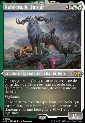 Kaheera, le Tuteur