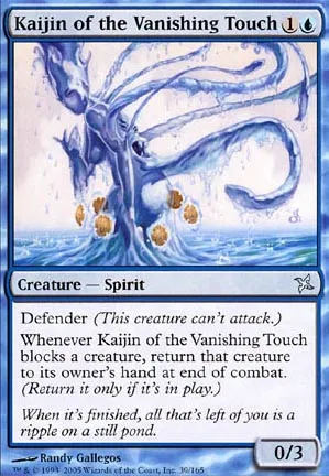 Kaijin au toucher évaporant