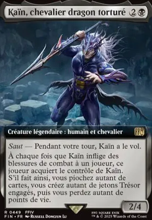 Kaïn, chevalier dragon torturé