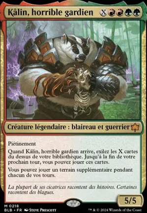 Kâlin, horrible gardien