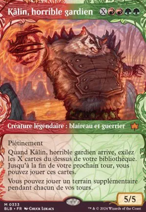 Kâlin, horrible gardien