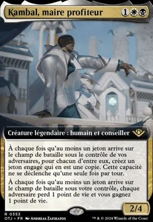 Kambal, maire profiteur