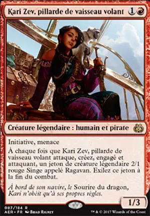 Kari Zev, pillarde de vaisseau volant