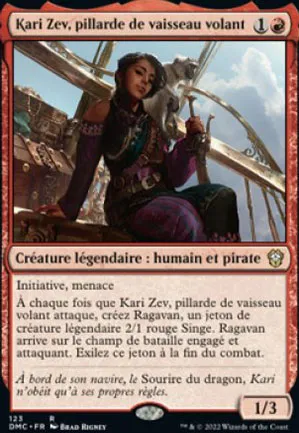 Kari Zev, pillarde de vaisseau volant