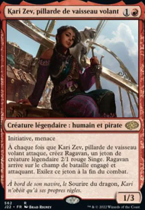 Kari Zev, pillarde de vaisseau volant
