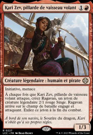 Kari Zev, pillarde de vaisseau volant