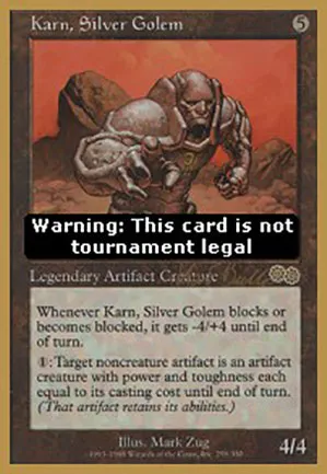 Karn, golem d'argent
