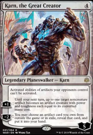 Karn, le grand créateur